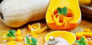 Σούπα βελουτέ γλυκιάς κολοκύθας